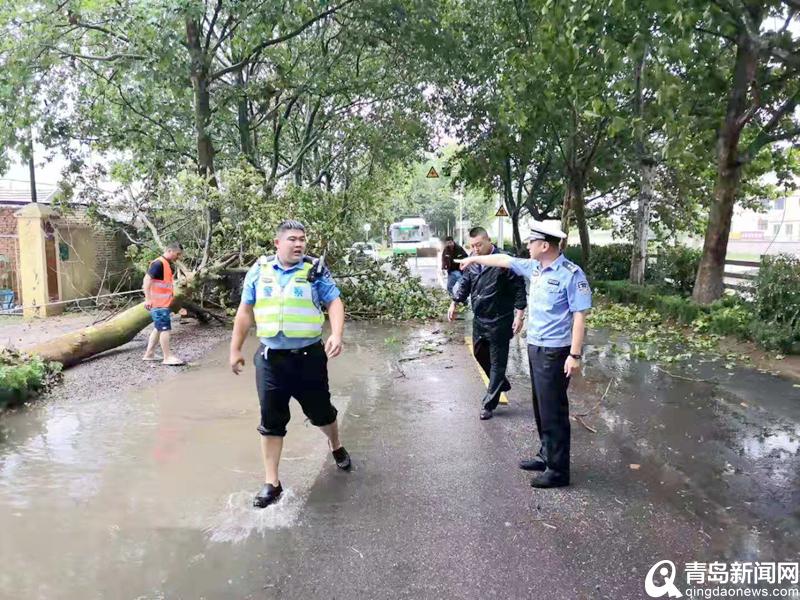 迎战“利奇马”！暴风雨中，他们在守护这座城市