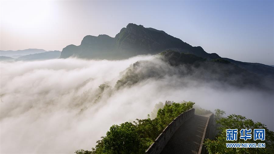 #（美丽中国）（6）雨后黄崖关长城云海壮美