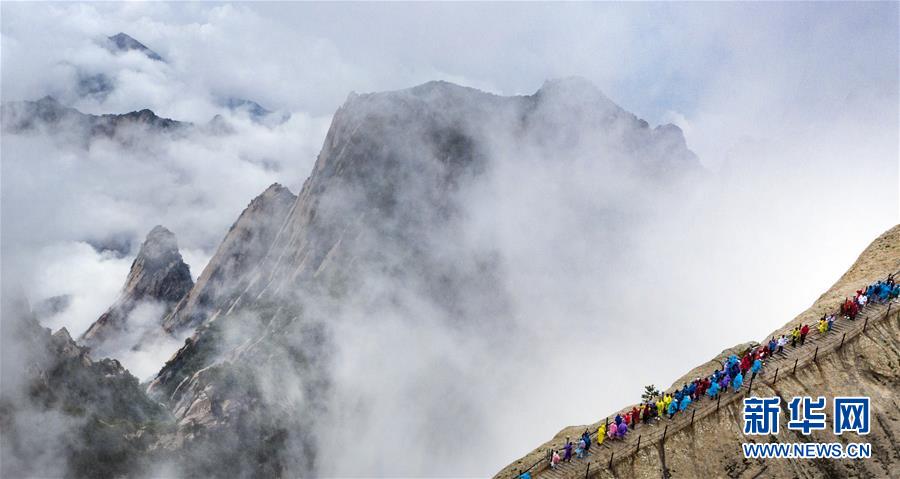 （美丽中国）（5）不识华山真面目 只缘云雾漫山中