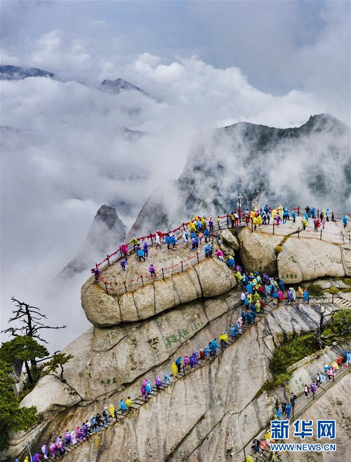 （美丽中国）（6）不识华山真面目 只缘云雾漫山中